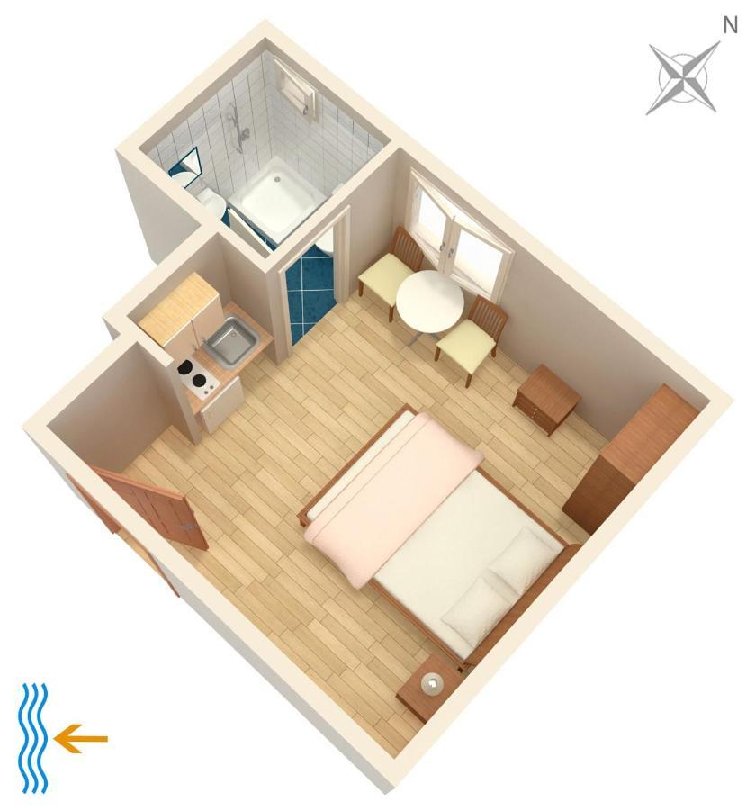 Studio Tucepi 6695A Bagian luar foto